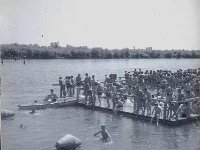 Gradsko kupalište na Savi 1958. godine (Foto Pavle Cajzeka)